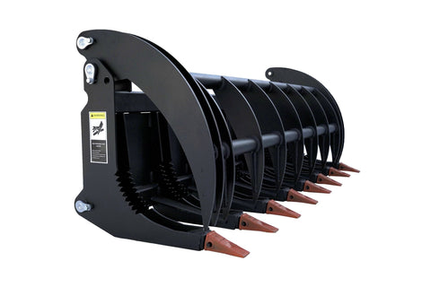 78” Skid Steer Hydraulic Fork Grapple Attachment – Heavy - Duty SU752826 - with | Sold by Uncle Wiener's Wholesale