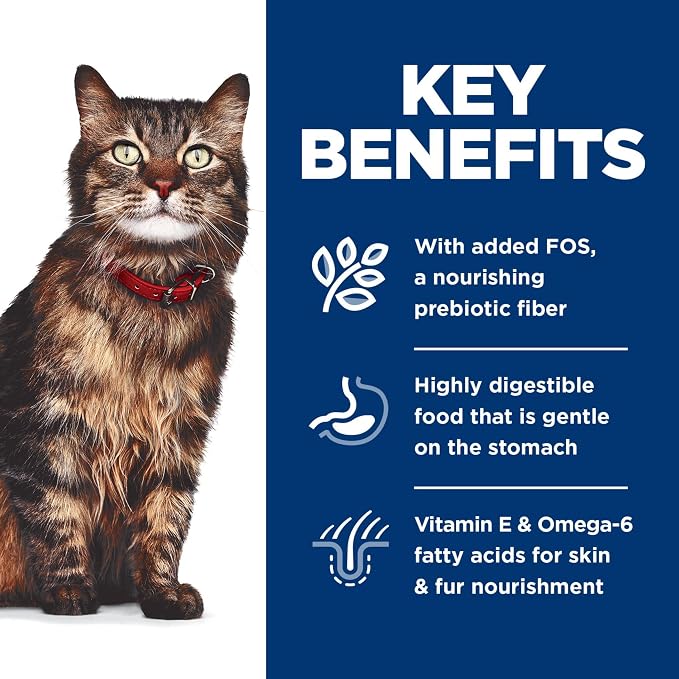 Hill’s Science Diet Sensitive Stomach & Skin Adult Wet Cat Food Variety Pack – 79.3g Pouches, Pack of 12