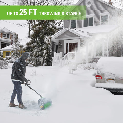 Greenworks PRO 12-Inch 80V Cordless Snow Shovel, Battery Not Included 2601202