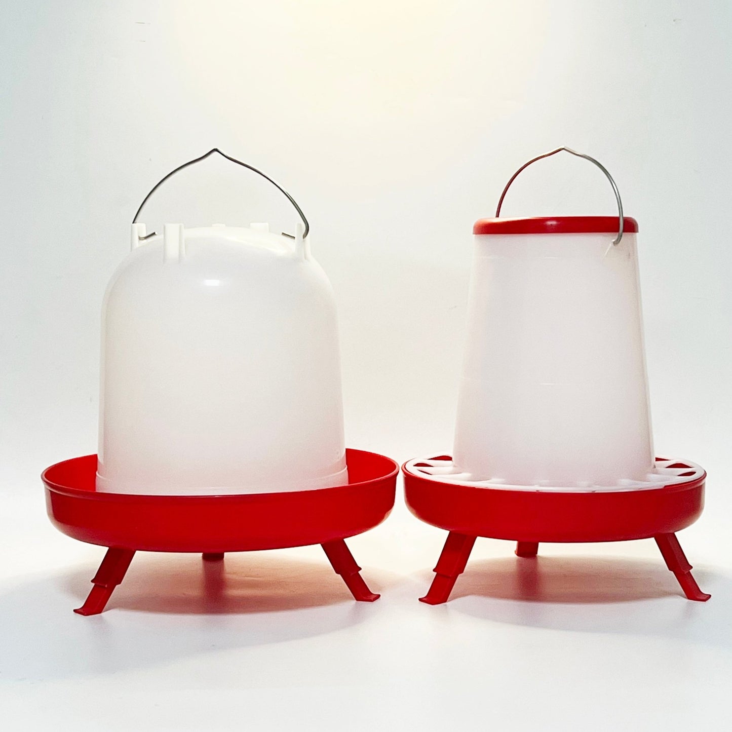 8L Poultry Drinker & 5kg Poultry Feeder with Legs – Heavy - Duty Elevated Chicken Waterer & Feeder Set for Clean, Efficient Feeding - with 8L Poultry Drinker with Legs | Sold by Uncle Wiener's Wholesale