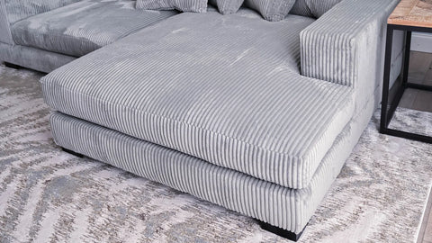 Oversized Corduroy Sectional Sofa with Ottoman – Front Room Setup
Gray 2-Piece Corduroy Sofa Set – Side Angle View
Comfy Deep-Seated Sectional Couch – Top View with Ottoman
Textured Corduroy Upholstery Sofa – Lounge Setup
Living Room Furniture – Modern Corded Sectional with Pillows