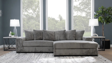 Oversized Corduroy Sectional Sofa with Ottoman – Front Room Setup
Gray 2-Piece Corduroy Sofa Set – Side Angle View
Comfy Deep-Seated Sectional Couch – Top View with Ottoman
Textured Corduroy Upholstery Sofa – Lounge Setup
Living Room Furniture – Modern Corded Sectional with Pillows