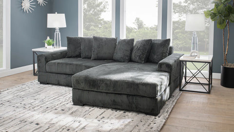 Oversized Corduroy Sectional Sofa with Ottoman – Front Room Setup
Gray 2-Piece Corduroy Sofa Set – Side Angle View
Comfy Deep-Seated Sectional Couch – Top View with Ottoman
Textured Corduroy Upholstery Sofa – Lounge Setup
Living Room Furniture – Modern Corded Sectional with Pillows