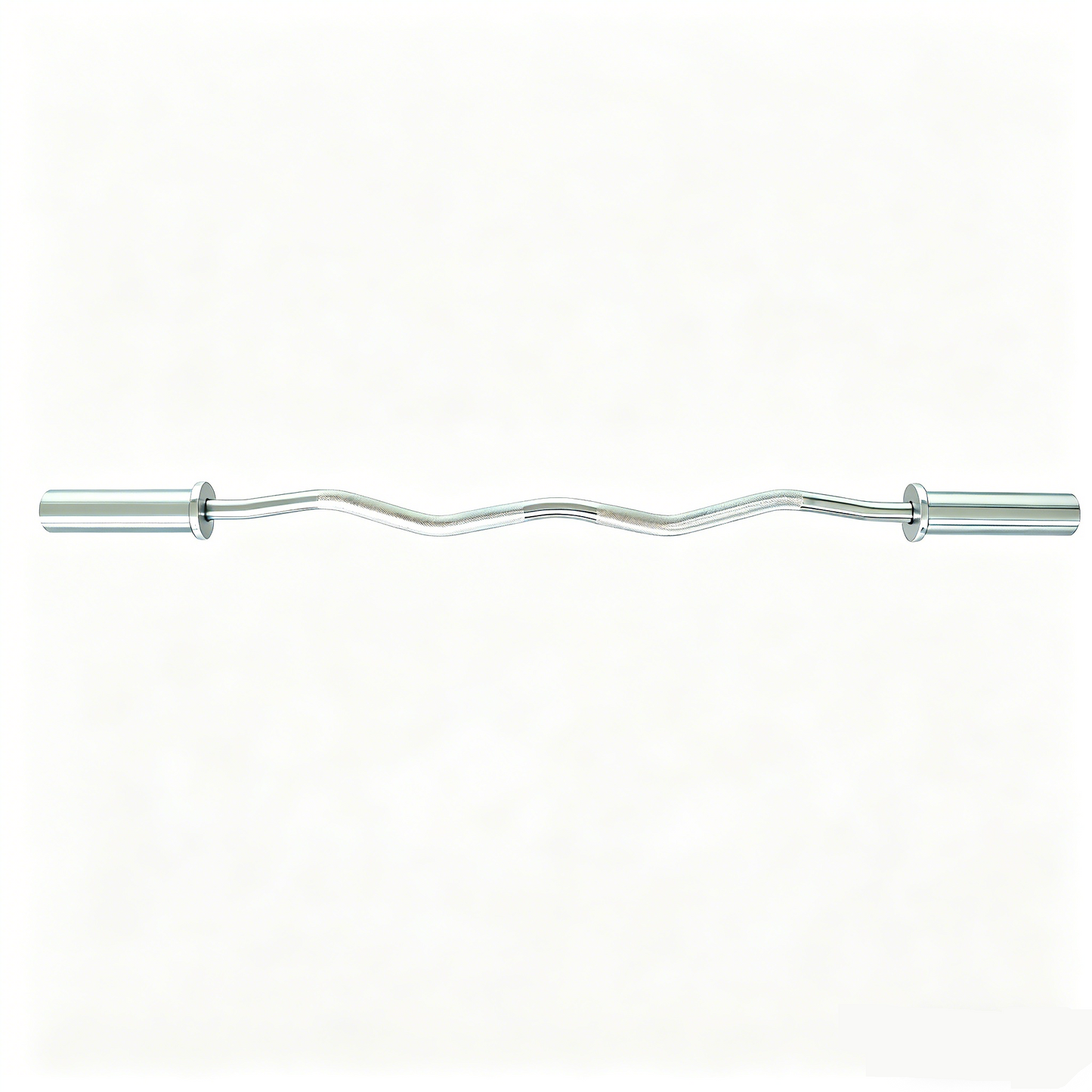 Olympic 47" EZ Curl Bar 2" Weight Plates Chrome Steel with Spring Collars CBLB472