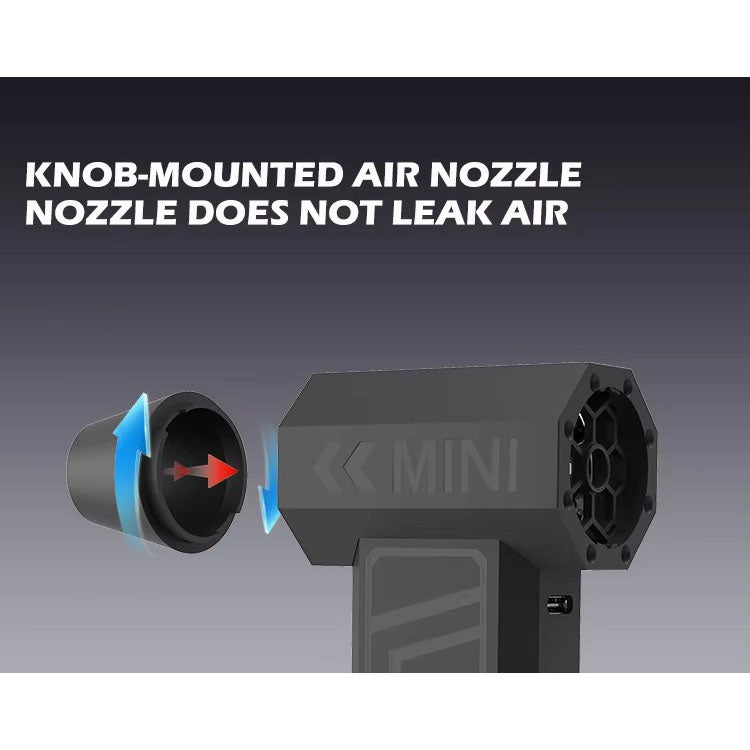 Mini Turbo Jet Fan 5-in-1 Suck & Blow Air Duster LGHO100