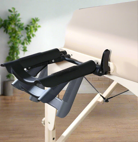ThermaTop heated massage table with memory foam
Galaxy portable massage bed with adjustable height and carry case
Foldable massage bed with warming pad for therapy
Professional massage table setup with ThermaTop heater
Massage table foldable design for mobile therapists