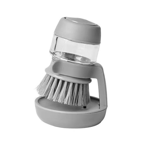 Kitchen Scrub Brush Gray Dish Pan Sink Cleaning Brush SCRBGR