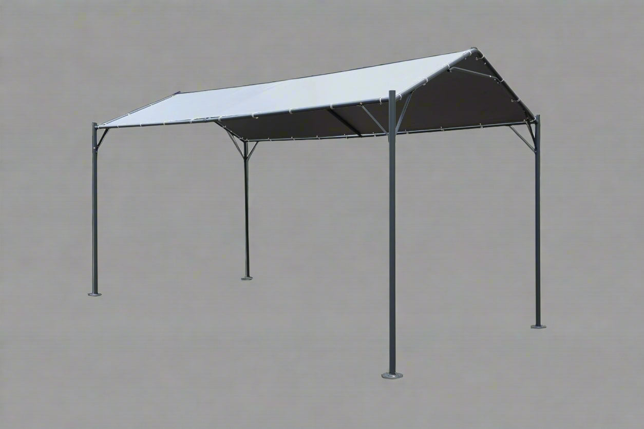 NEW 8.2 FT X 14.7 FT PVC CARPORT CANOPY SHELTER 1228204 - with | Sold by Uncle Wiener's Wholesale