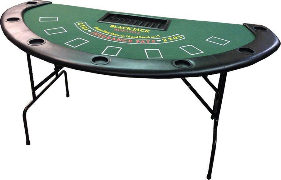 6 FT Blackjack Table Folding Games Table TBJH