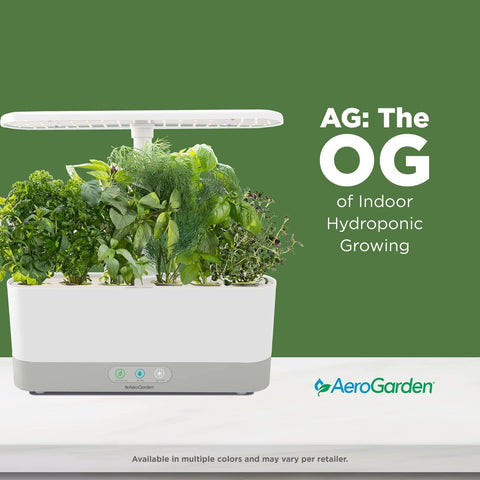 Aerogarden Harvest Slim, White - with | Sold by Uncle Wiener's Wholesale