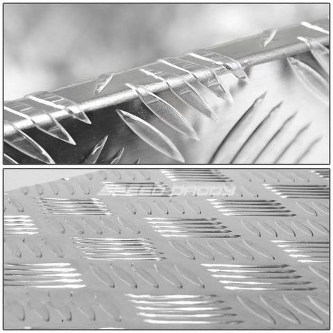 “Diamond plate aluminum underbody truck tool box with dual locks”
• “Weatherproof underbody truck tool storage box mounted under trailer”