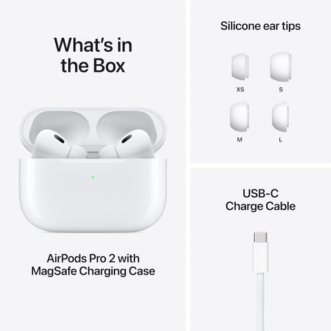 Apple AirPods Pro (2nd Generation) with USB - C Charging Case – Open Box - with | Sold by Uncle Wiener's Wholesale
