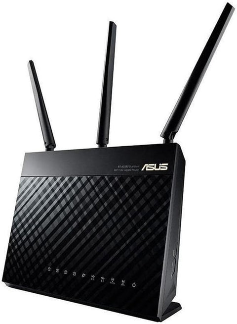 ASUS AC1750 WiFi Router (RT - AC66U B1) - Dual Band Gigabit Wireless Internet Router, ASUSWRT, Gaming & Streaming, AiMesh Compatible, Included Lifetime Internet Security, Adaptive QoS, Parental Control - with | Sold by Uncle Wiener's Wholesale