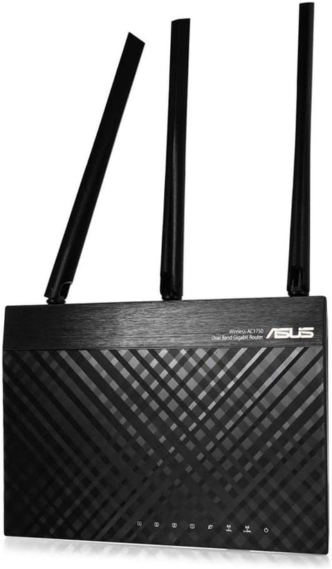 ASUS AC1750 WiFi Router (RT - AC66U B1) - Dual Band Gigabit Wireless Internet Router, ASUSWRT, Gaming & Streaming, AiMesh Compatible, Included Lifetime Internet Security, Adaptive QoS, Parental Control - with | Sold by Uncle Wiener's Wholesale