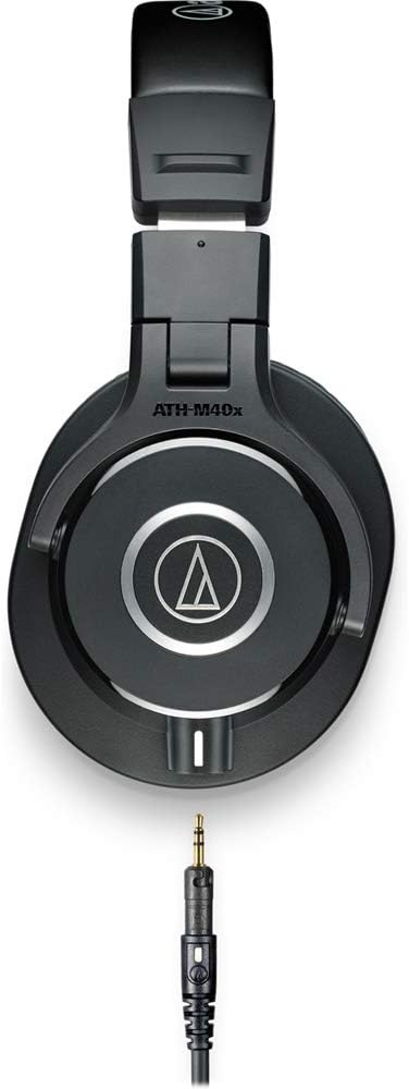 Audio - Technica ATH - M40x Professional Studio Monitor Headphone, Black (AUD ATHM40X) - with ATH - M40X | Sold by Uncle Wiener's Wholesale