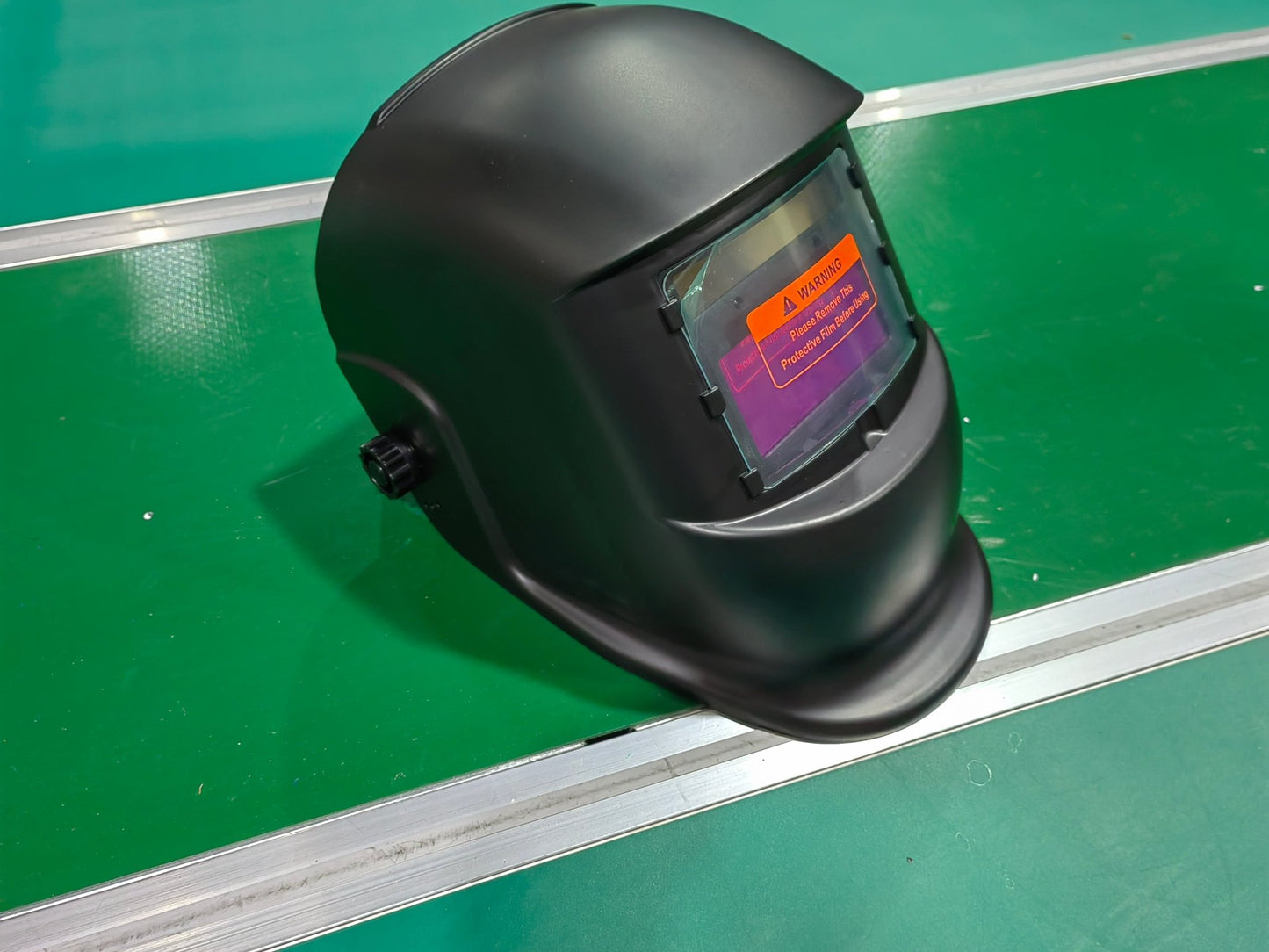 Auto-Darkening Welding Helmet Solar & Lithium Powered DIN 9–13 with Grinding Mode and UV/IR Protection HS01 - with | Sold by Uncle Wiener's Wholesale