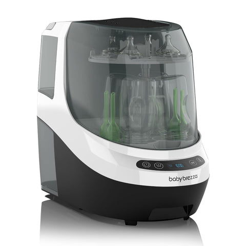Baby Brezza Bottle Washer Pro - Baby Bottle Washer, Sterilizer + Dryer - All in One Machine Cleans Bottles, Pump Parts, & Sippy Cups - Replaces Hand Washing, Bottle Brushes and Drying Racks - with | Sold by Uncle Wiener's Wholesale