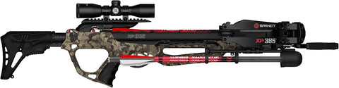 Barnett Explorer XP385 Veil Camo Hunting Crossbow - Fast, Lightweight, Compact, Premium Crossbow with Adjustable Buttstock, Triggertech Trigger, Rope Hold Groove, Side Mount Quiver - with | Sold by Uncle Wiener's Wholesale