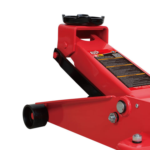 Big Red 3 - Ton Hydraulic Garage Floor Jack – 6,000 lb Capacity, 18" Max Lift, T830023 - with | Sold by Uncle Wiener's Wholesale