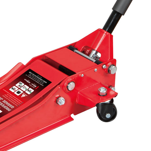 Big Red 3 Ton Hydraulic Racing Service Jack – 6,600 lb Capacity, Dual Pump, Fast Lift, Low Profile TZ830026X - with | Sold by Uncle Wiener's Wholesale
