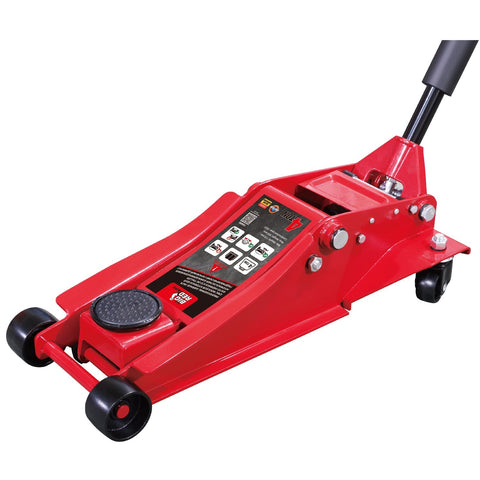 Big Red 4 - Ton Hydraulic Floor Jack – 8,000 lb Capacity, Dual Piston, 19 - 7/8" Max Lift | T84009 - with | Sold by Uncle Wiener's Wholesale