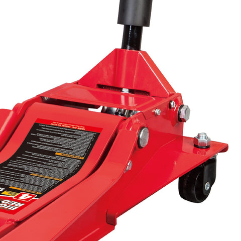 Big Red T815016L 1.5 Ton Aluminum Floor Jack – Low Profile, Dual Piston, 3,000 lb Capacity - with | Sold by Uncle Wiener's Wholesale