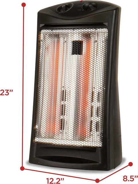 BLACK+DECKER Infrared Quartz Tower Heater, 1 Size - with | Sold by Uncle Wiener's Wholesale