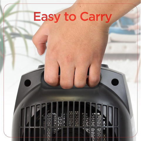 BLACK+DECKER Portable Space Heater, 1500W Room Space Heater with Carry Handle for Easy Transport - with | Sold by Uncle Wiener's Wholesale