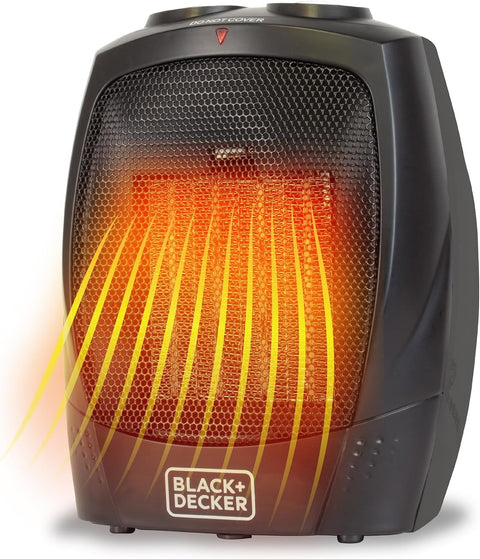 BLACK+DECKER Portable Space Heater, 1500W Room Space Heater with Carry Handle for Easy Transport - with | Sold by Uncle Wiener's Wholesale