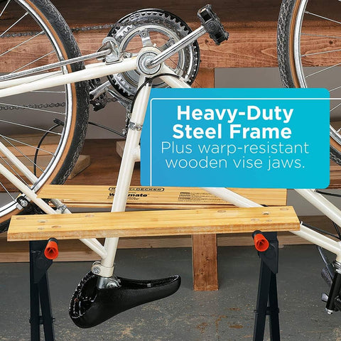 BLACK+DECKER Workmate Portable Workbench, 350 - Pound Capacity (WM125) - with One Size | Sold by Uncle Wiener's Wholesale