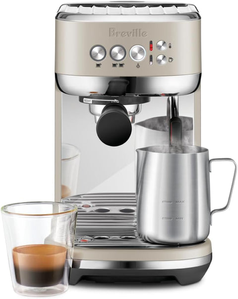 Breville Bambino™ Plus Automatic Espresso Machine, Almond Nougat - with | Sold by Uncle Wiener's Wholesale