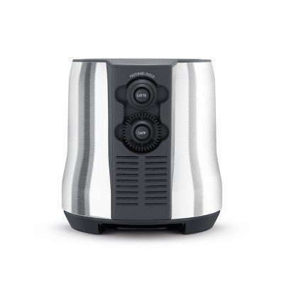 Breville Milk Caf&233; Frothe Brushed Stainless Steel BMF600XL: Electric Milk Steamer &38; Frother, 25oz Capacity, 500W, Silver - with Dimensions (Overall): 10.4 Inches (H) x 6.4 Inches (W) x 7.5 Inches (D) | Sold by Uncle Wiener's Wholesale