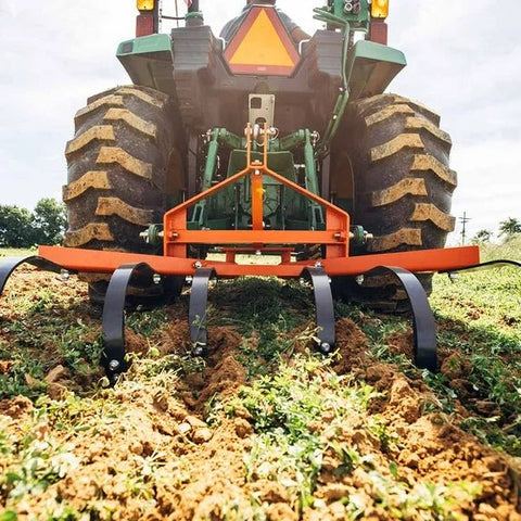 C - Shaped Single Row Tine Cultivator – 3 - Point Hitch, 57″ Width, Fits 18–30HP Tractors Model CNJCUL - with | Sold by Uncle Wiener's Wholesale