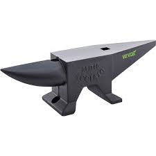 Cast Iron Blacksmith Anvil with Horn – 25 lb & 88 lb Sizes Available - with 88 lbs | Sold by Uncle Wiener's Wholesale