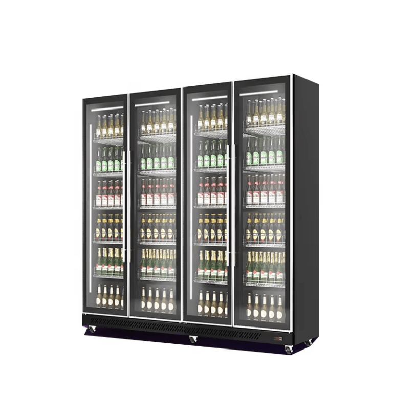 Commercial Upright Display Cooler Single to Four Door Glass Merchandiser - General Equipment with 56.50 cu ft | Sold by Uncle Wiener's Wholesale