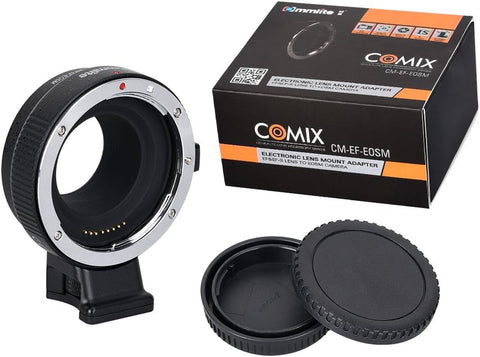 Commlite CM - EF - EOS M Electronic Auto - Focus Lens Adapter – Canon EF/EF - S to Canon EOS M Mirrorless - with | Sold by Uncle Wiener's Wholesale