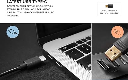 Creative Pebble V2 2.0 USB-C Desktop Speakers – 8W RMS Stereo Computer Speakers with 3.5mm AUX Input, USB-A Adapter & Bass Radiators - Electronics with | Sold by Uncle Wiener's Wholesale