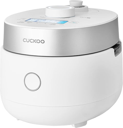 CUCKOO CRP - MHTR0309F | 3 - Cup (Uncooked) Twin Pressure Induction Heating Rice Cooker | 11 Menu Options: High/Non - Pressure & More, Made in Korea | White - with | Sold by Uncle Wiener's Wholesale