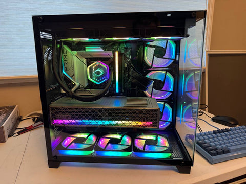 Custom Gaming PC – Intel i9 - 13900K | AMD SAPPHIRE 9070XT 16 GB | 48GB DDR5 | 2TB NVMe SSD - with | Sold by Uncle Wiener's Wholesale