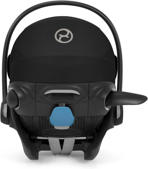 Cybex Cloud G Comfort Extend Infant Car Seat – 45% More Recline, Rigid LATCH Installation, Load Leg, Anti - Rebound Base, Linear Side - Impact Protection, 0 - 35 lbs, Moon Black - with | Sold by Uncle Wiener's Wholesale
