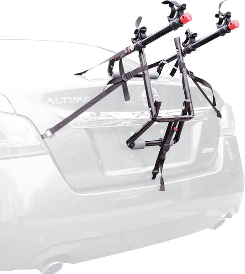 DELUXE TRUNK MOUNTED BIKE RACK - with black | Sold by Uncle Wiener's Wholesale