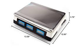 Digital Price Computing Scale – High - Accuracy Food Weight Scale with LCD Display, SKU: T1PS - with | Sold by Uncle Wiener's Wholesale