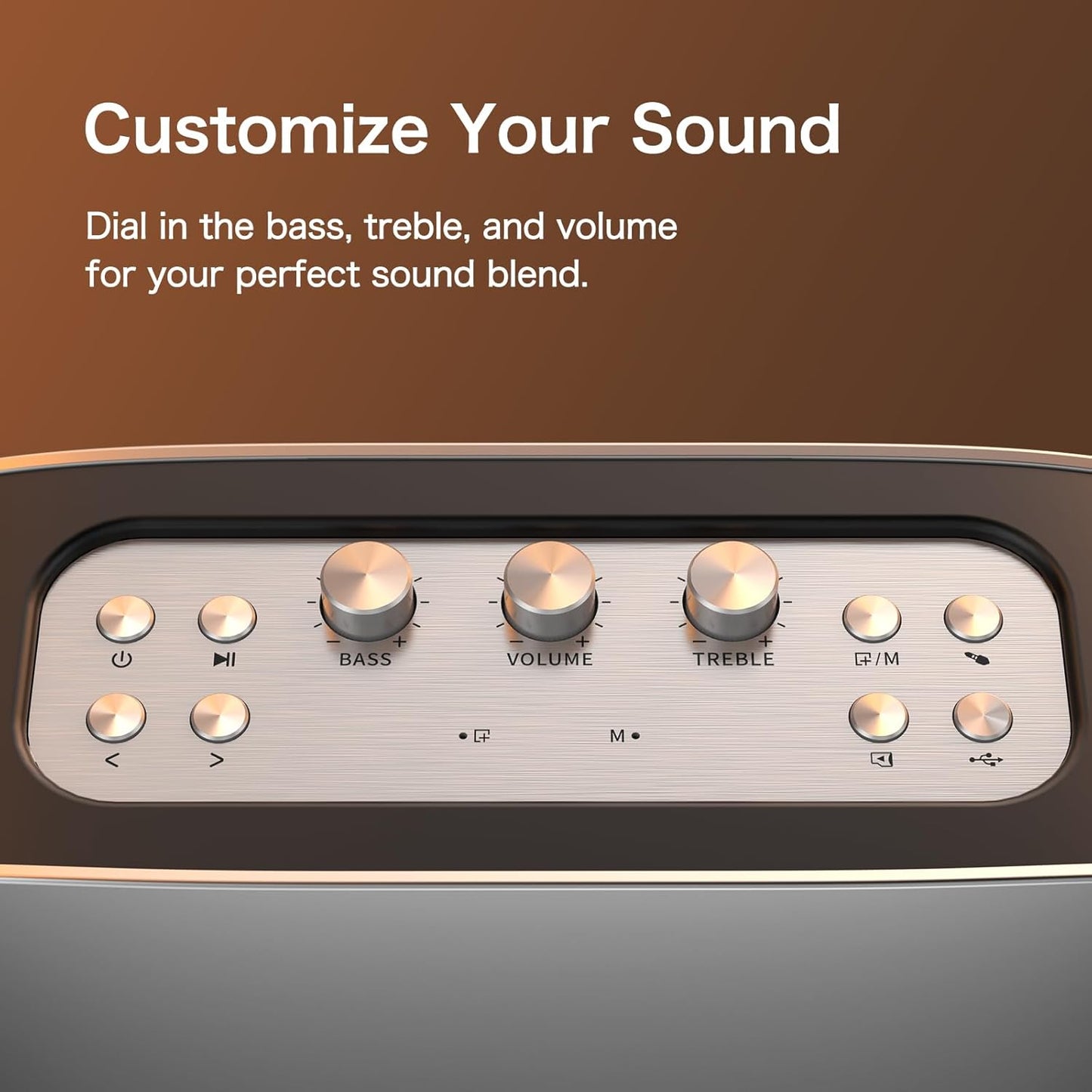 DOSS SoundBox Portable Bluetooth Speaker Wireless Speaker - with DOSS SoundBox H100 Bluetooth Speaker 50W Portable Wireless Speaker with Power Bank and 24 Hour Playtime | Sold by Uncle Wiener's Wholesale
