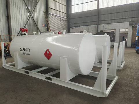 Double - Wall Skidded Fuel Tanks – 2400L & 4500L - with 2400L | Sold by Uncle Wiener's Wholesale