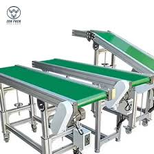 PVC Belt Conveyor – Electric Aluminum Frame with 3M & 5M Length Options