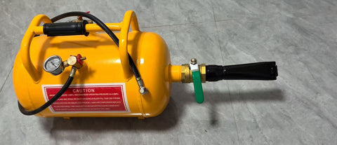 Dual Purpose 5 Gallon Tire Bead Blaster & Air Tank – 145 PSI Max, Model: S1237 - 5 Gallon Bead Blaster & Portable Air Tank with | Sold by Uncle Wiener's Wholesale