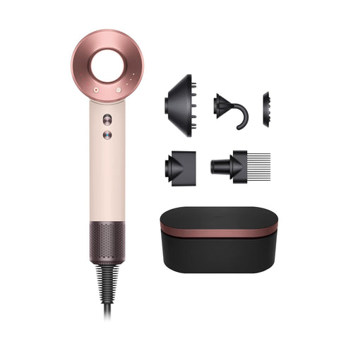 Dyson Limited edition Ceramic Pink and Rose gold Supersonic™ hair dryer with Onyx and Rose Presentation case - with | Sold by Uncle Wiener's Wholesale