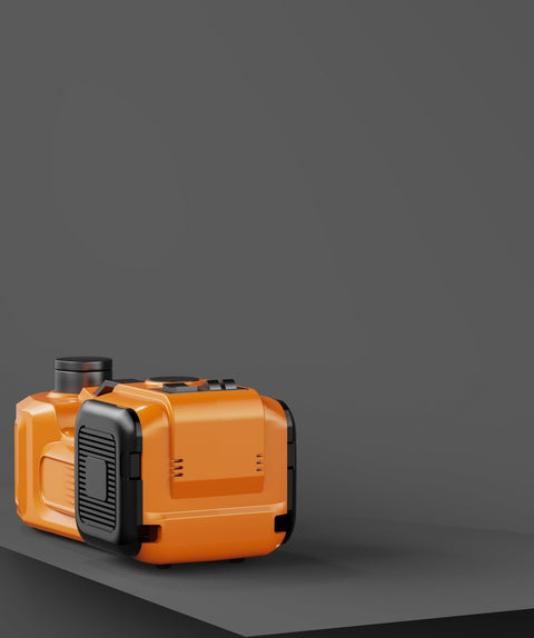 Electric Car Jack & Tire Inflator Pump Kit – 5 Ton Hydraulic 12V with LED Light (2504852) - with | Sold by Uncle Wiener's Wholesale