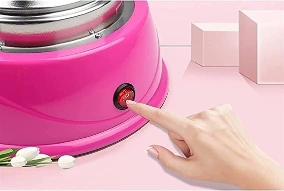 Electric Cotton Candy Machine 110V Home Party Sugar Floss Maker Pink ETMF08 - with | Sold by Uncle Wiener's Wholesale