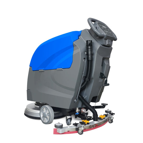 Electric Floor Scrubber Cleaner β Walk - Behind & Self - Driving Industrial Model - with B30650: WALK BEHIND | Sold by Uncle Wiener's Wholesale